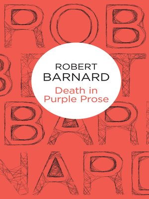 cover image of Death in Purple Prose